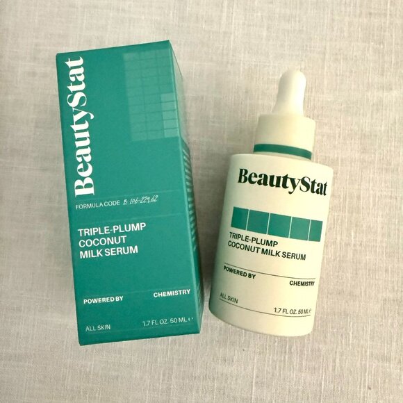 Beautystat Triple-Plump Coconut Milk Serum 1.7 Fl Oz For All Skin Hydrating - Picture 1 of 7